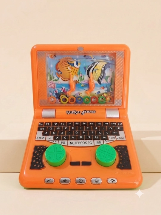 Suvli o'yin konsoli "Notebook" - Bolalar uchun qiziqarli o'yinchoq - 