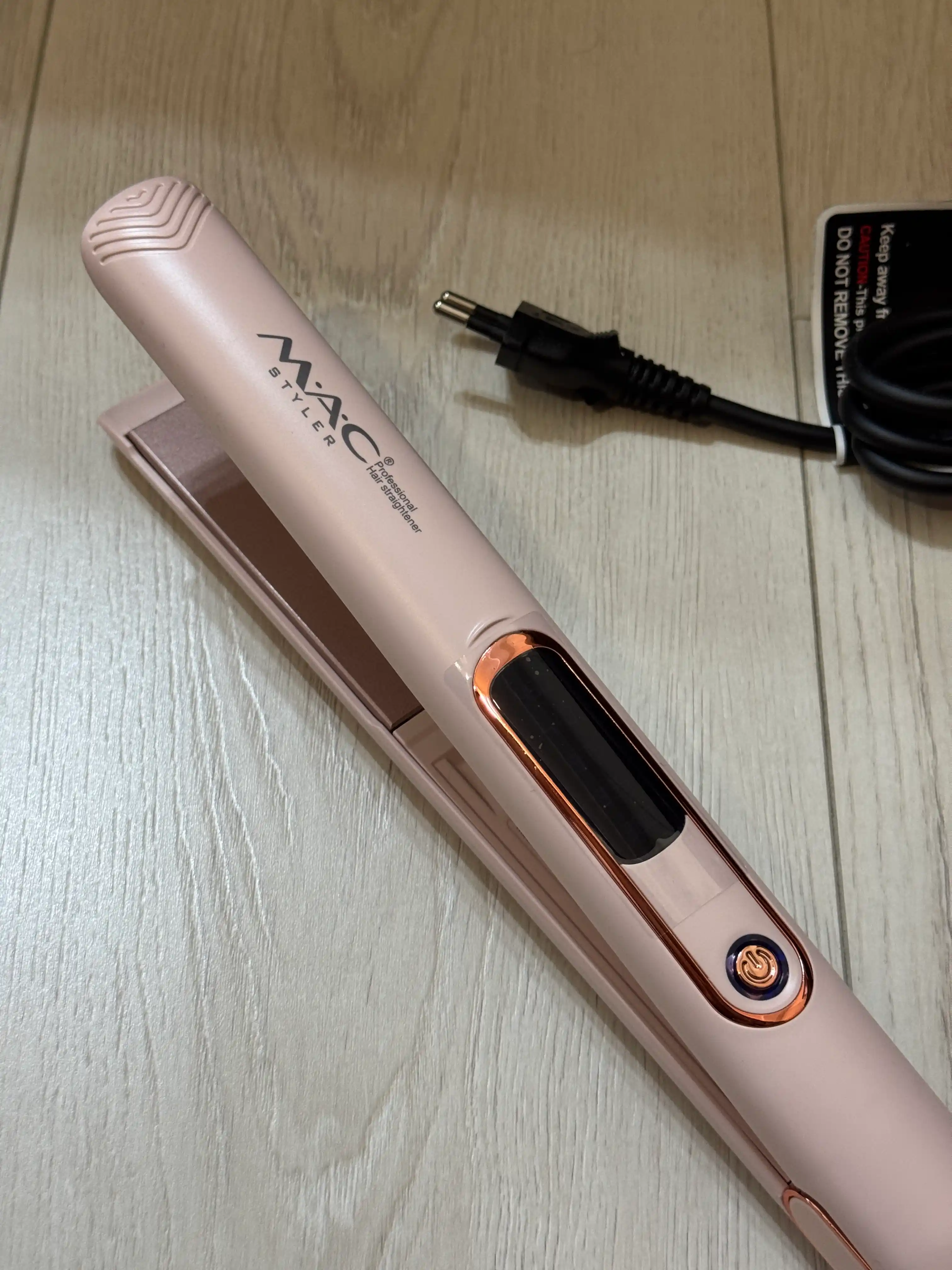 Professional dazmol, MAC Styler MC-3082 LED displeyli soch to‘g‘rilagichi