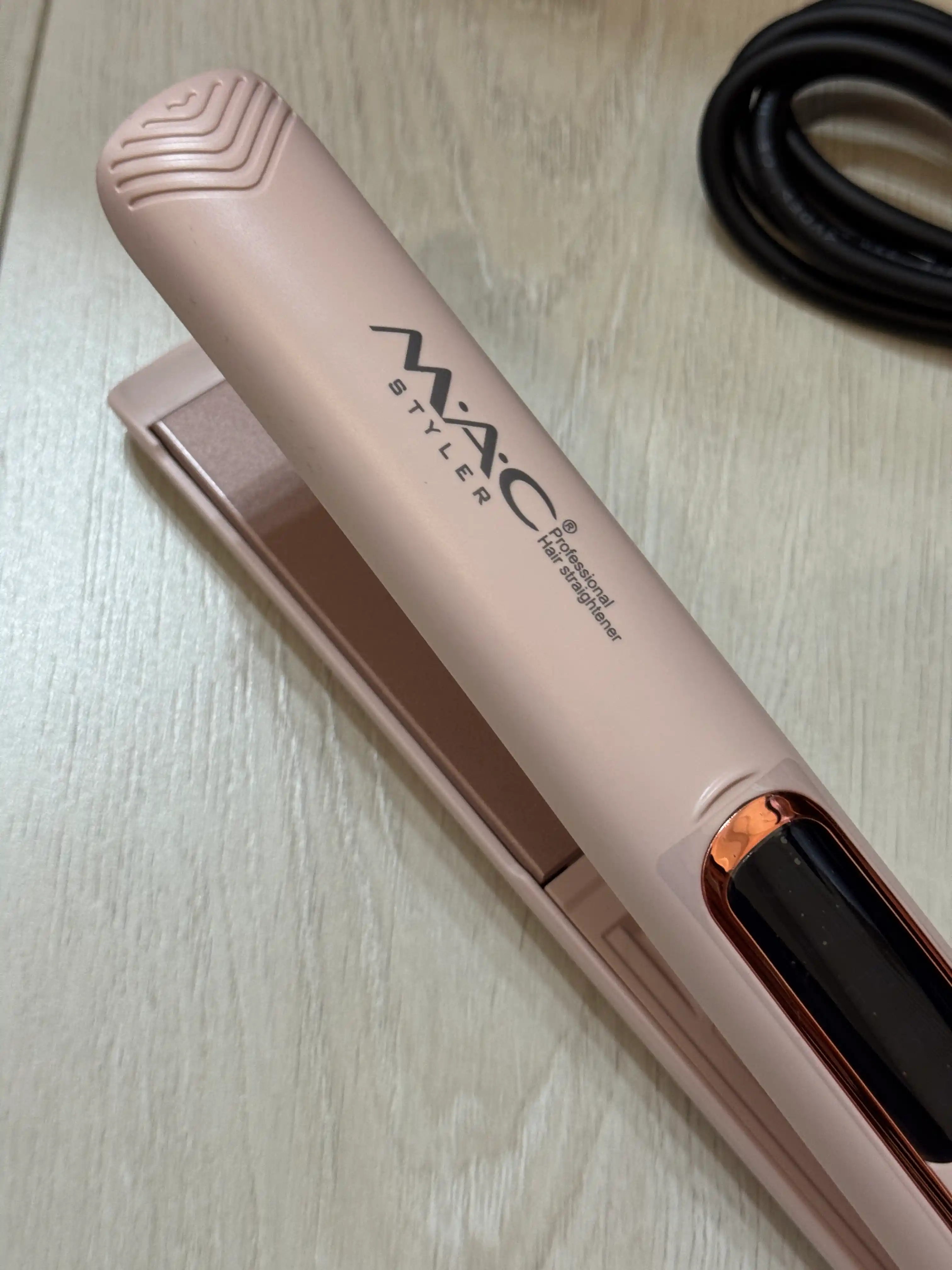 Professional dazmol, MAC Styler MC-3082 LED displeyli soch to‘g‘rilagichi