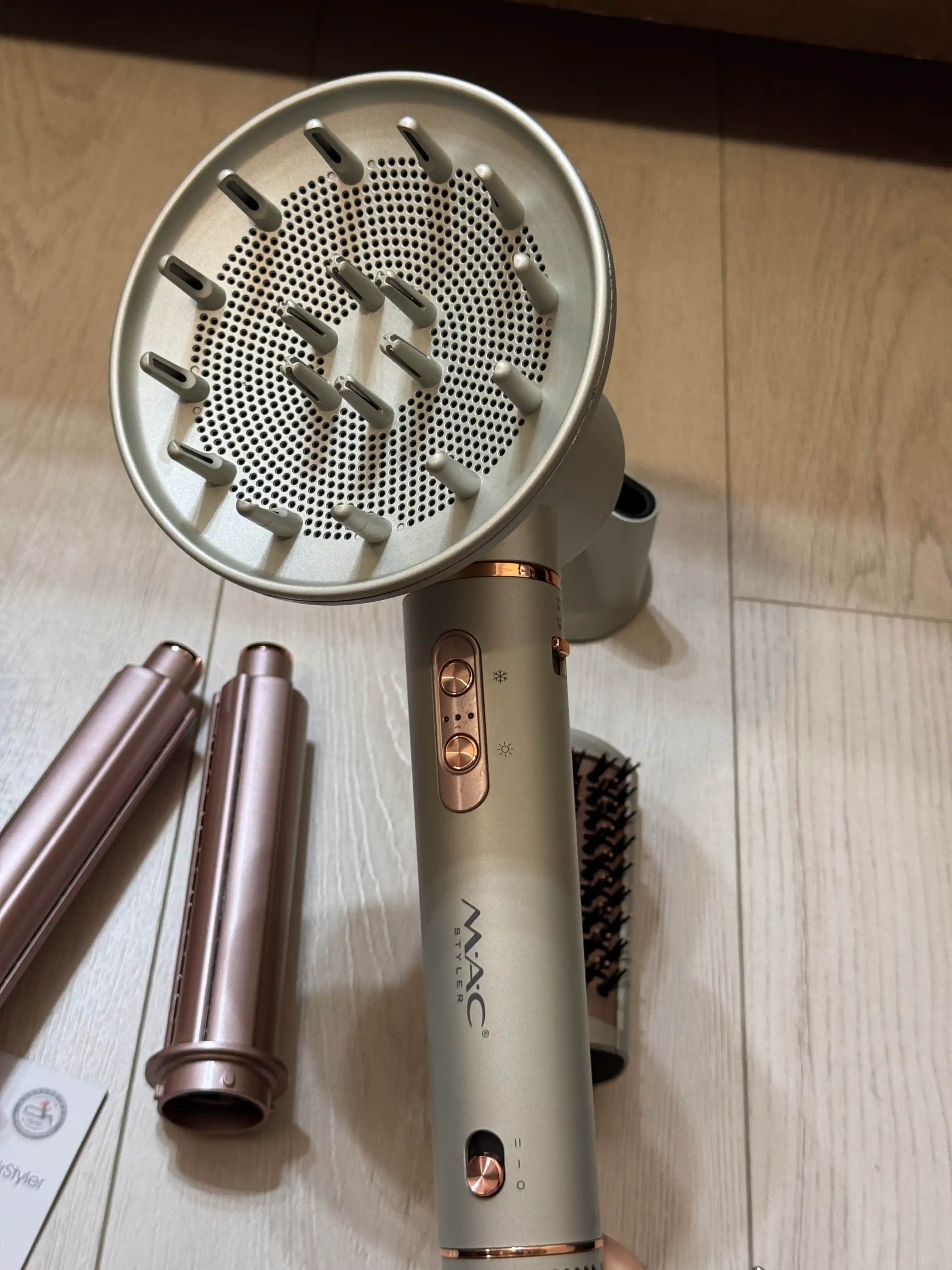 Фен для волос MAC styler MC-6770, 7 в 1, воздушная укладка и автоматическая плойка
