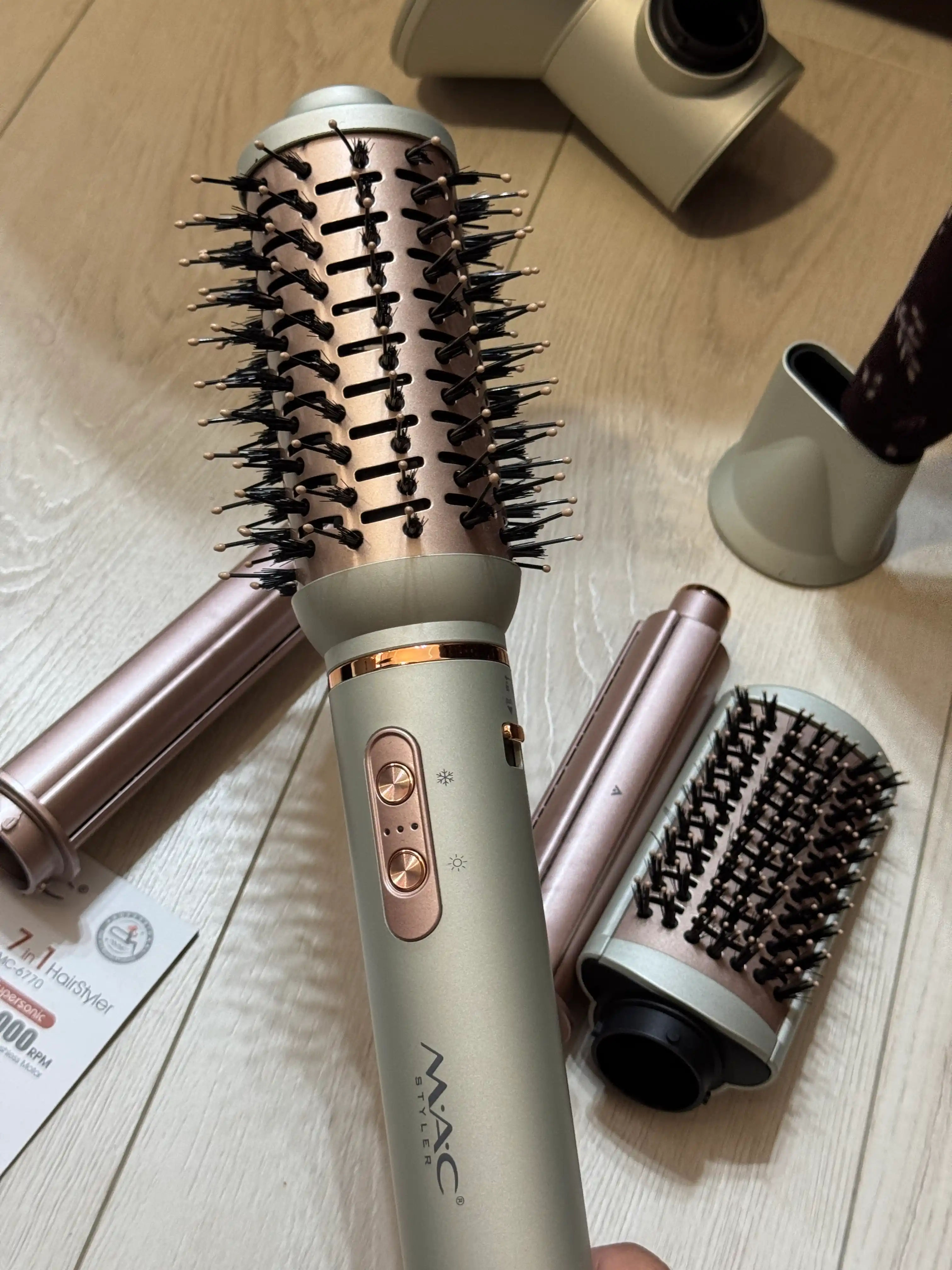 Фен для волос MAC styler MC-6770, 7 в 1, воздушная укладка и автоматическая плойка