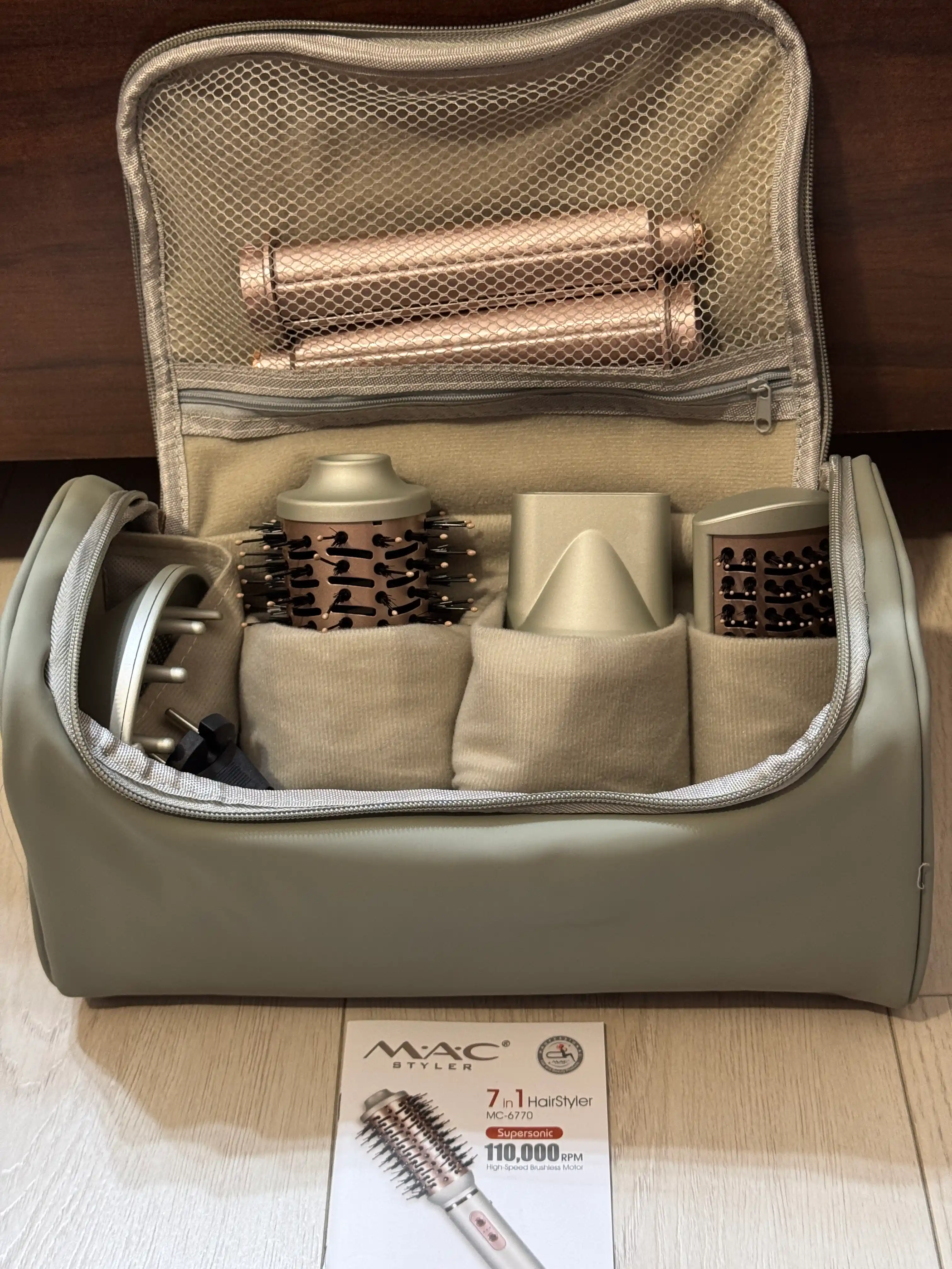 Фен для волос MAC styler MC-6770, 7 в 1, воздушная укладка и автоматическая плойка