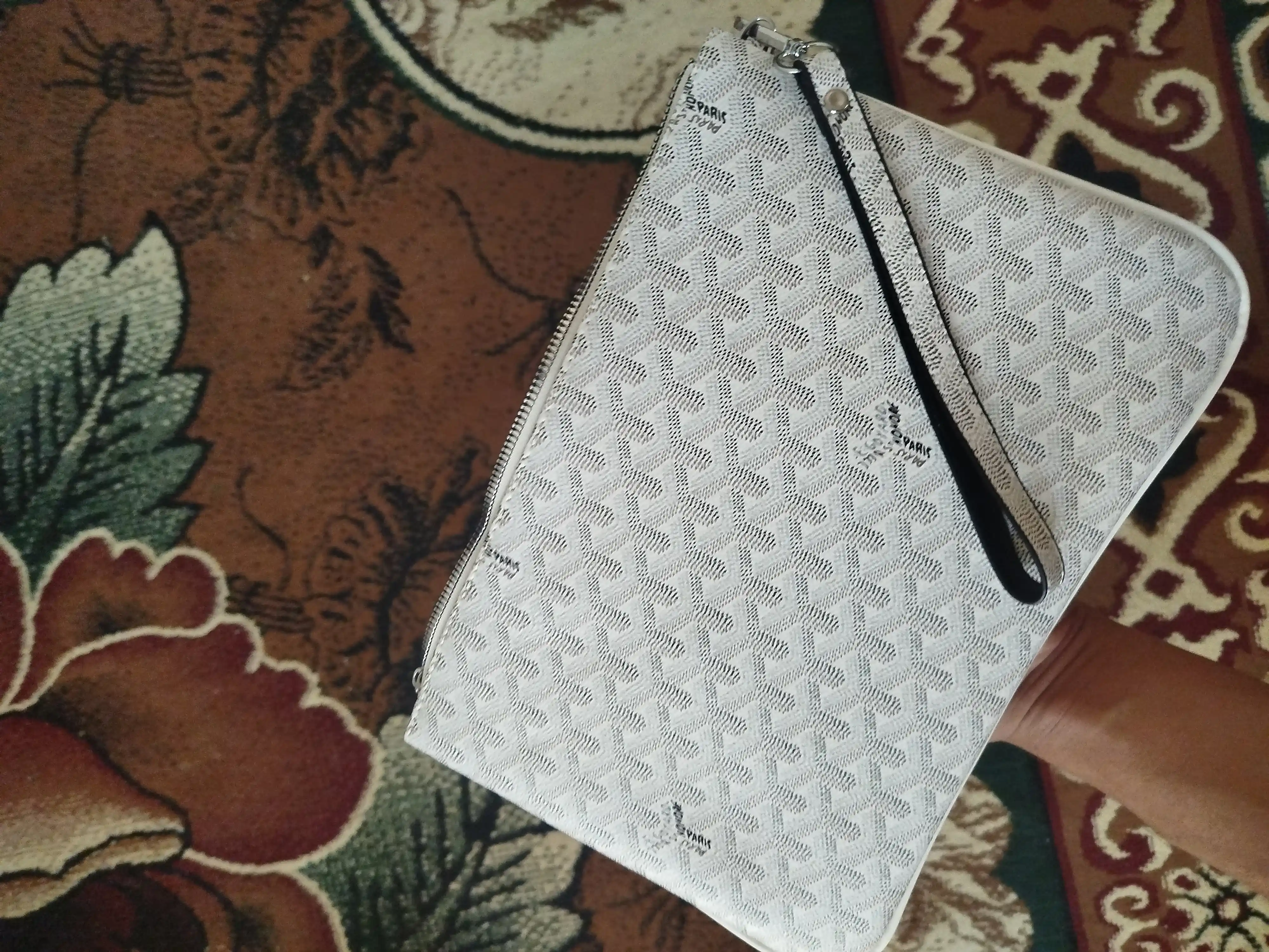 Goyard qo‘l sumka-klatch, barsetka erkaklar va ayollar uchun, zamonaviy dizayn karobkali