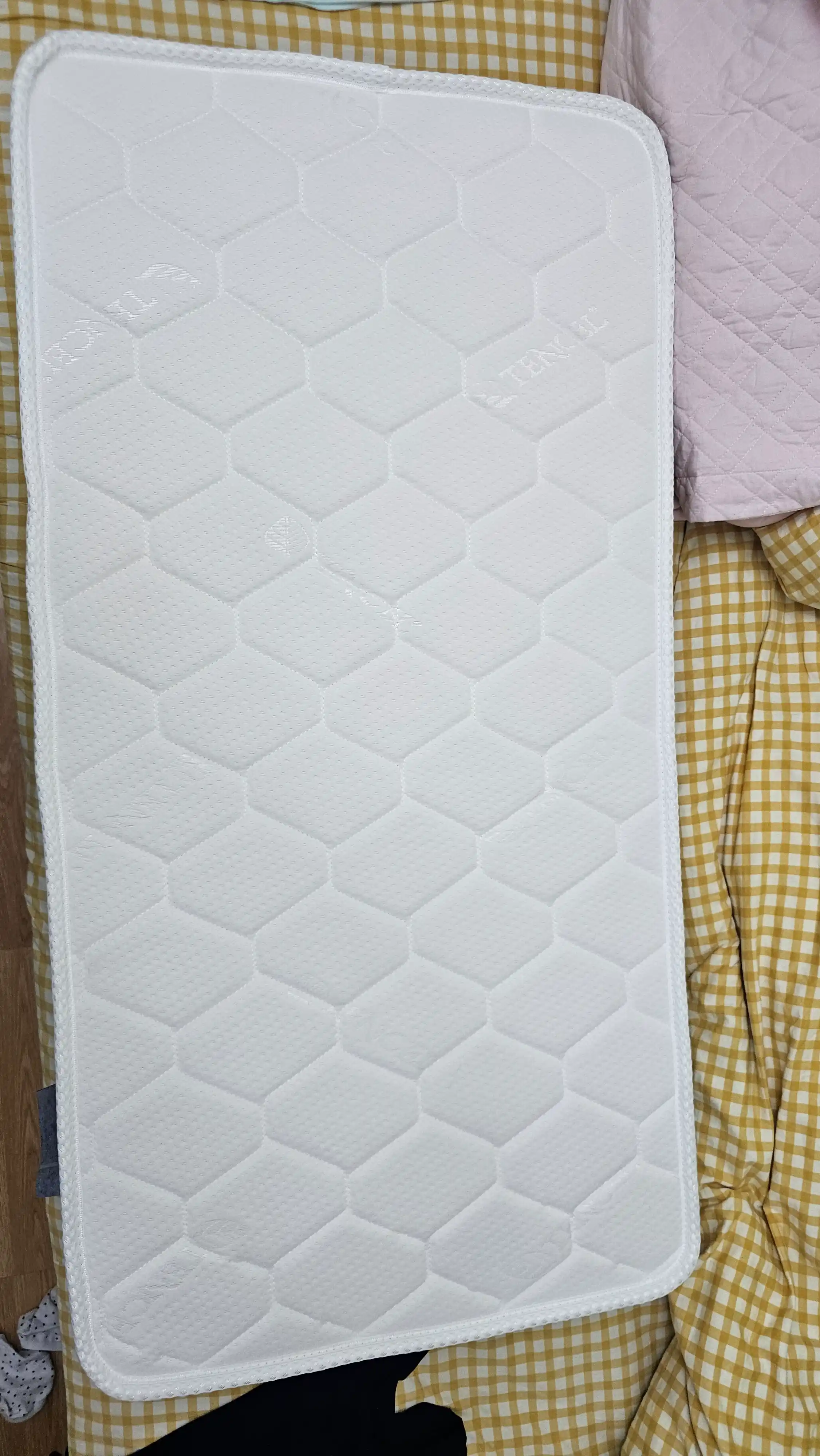Матрас детский, 120×60 см, беспружинный, гипоаллергенный, для детской кроватки