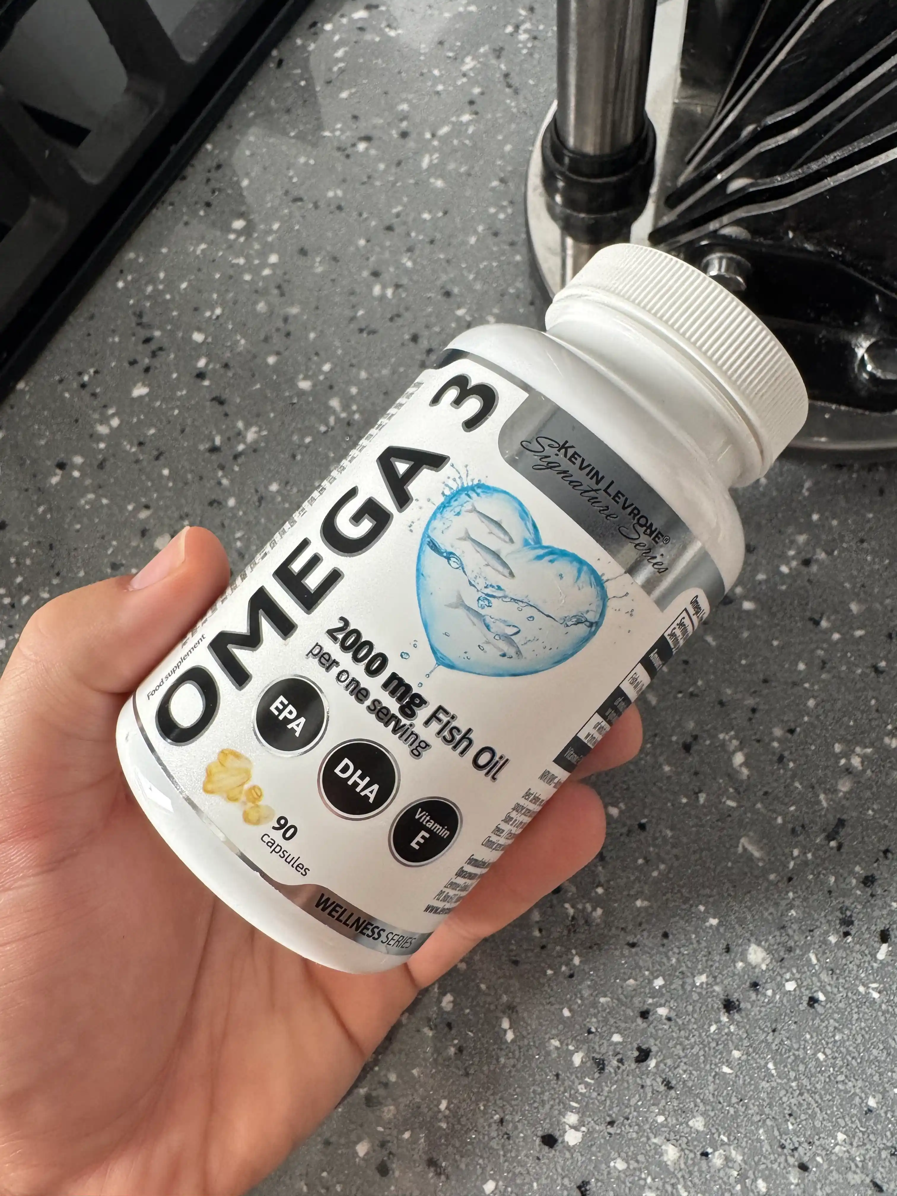 Baliq yo'gi Omega 3 2000 mg Kevin Levrone, 90 kapsula
