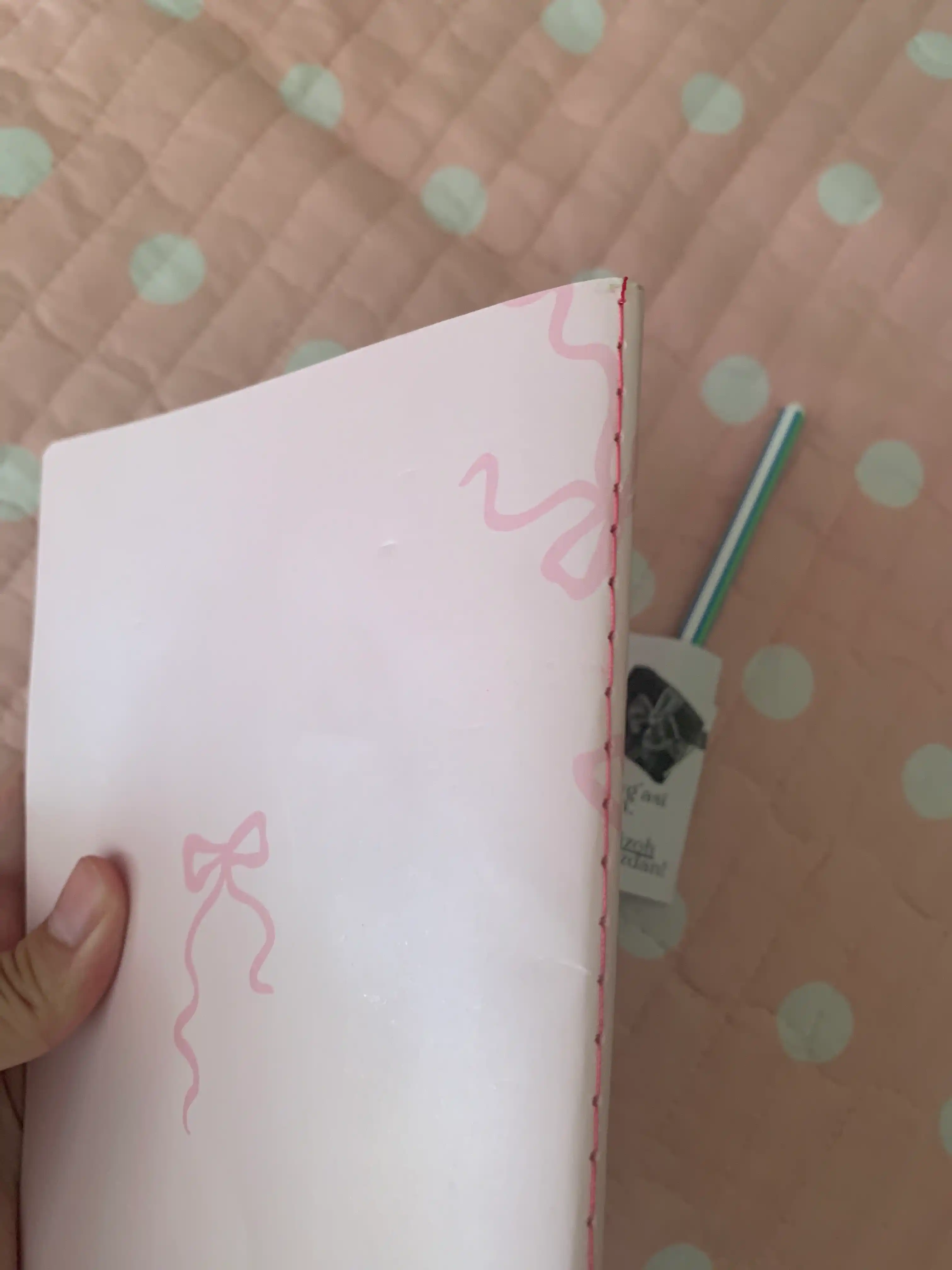 Estetik blaknot, pintrest daftar bantikli, A5 format, 40 varoq