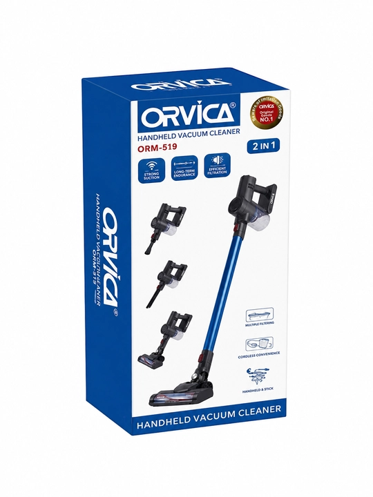 Changyutgich ORVICA ORM-519, simsiz vertikal va qo‘l changyutgich, 3 in 1, uy uchun