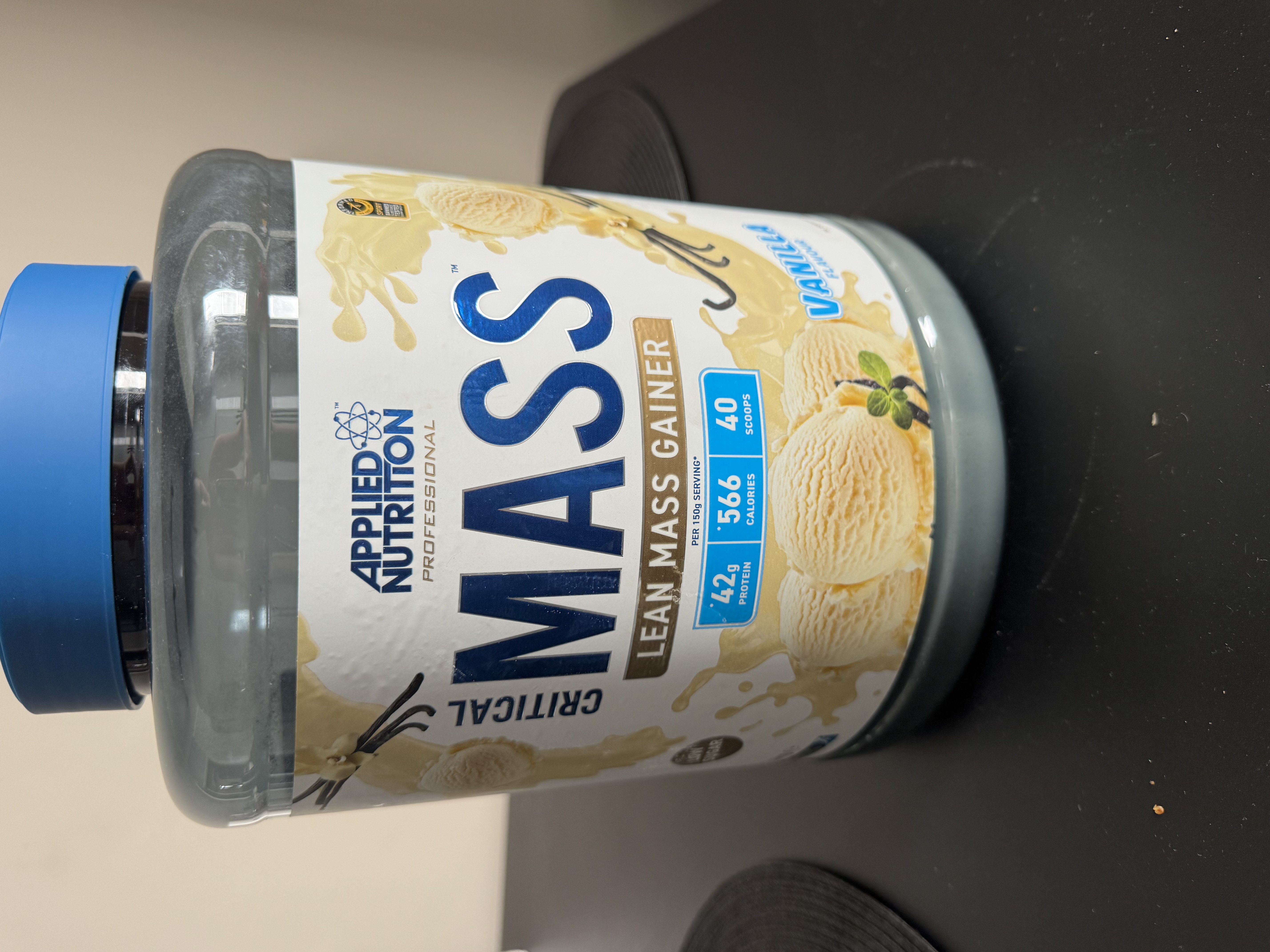 Applied Nutrition Critical Mass, Lean Mass Gainer, Гейнер, 2.4kg, 40 порций