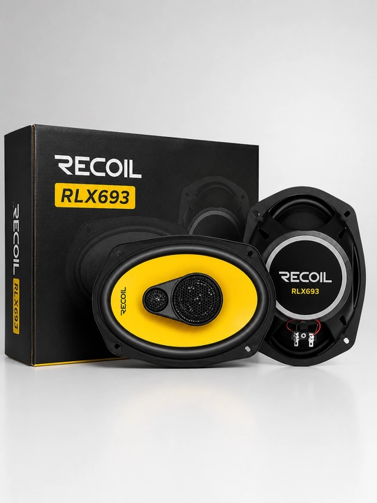 RLX693 6×9 dyuymli koaksial avtomobil akustik tizimi
