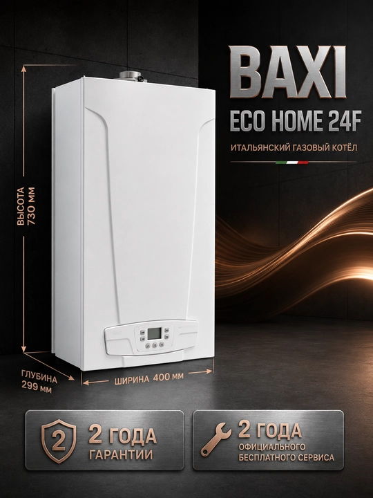 BAXI ikki konturli gaz qozoni Qozon Gaz qozoni Qozonlar