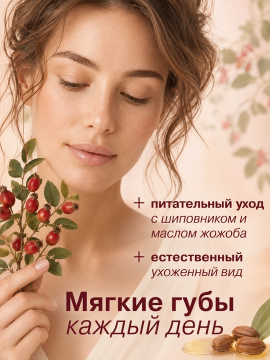Гигиеническая помада для защиты и увлажнения губ, 3.6 г