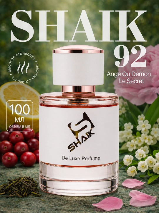 Parfyumlangan suv SHAIK 92, Givenchy Ange Ou Demon ayollar uchun, 10, 20, 25, 50, 100 ml - 