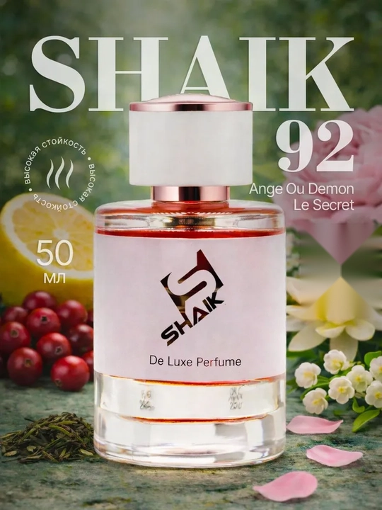 Parfyumlangan suv SHAIK 92, Givenchy Ange Ou Demon ayollar uchun, 10, 20, 25, 50, 100 ml