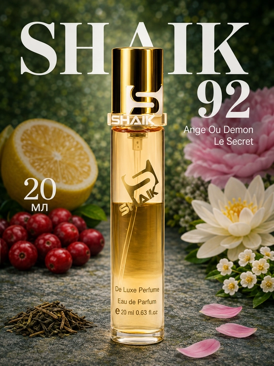 Parfyumlangan suv SHAIK 92, Givenchy Ange Ou Demon ayollar uchun, 10, 20, 25, 50, 100 ml
