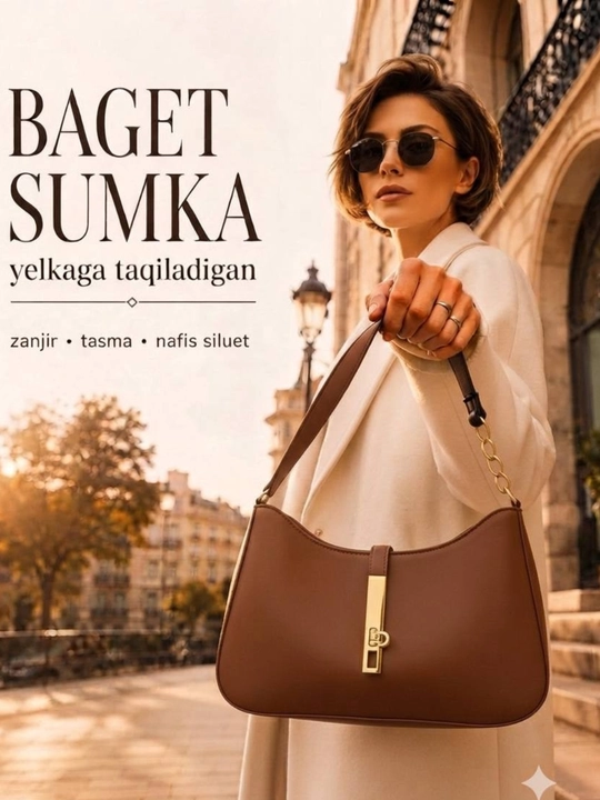 Sumka ayollar uchun, yelkama kross-bodi, eko charmdan, kichkina sumkalar, mini - 