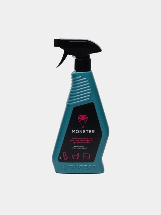 Чистящее средство Monster 3 в 1, для очистки кафеля, унитаза и ванны, 450 мл - 