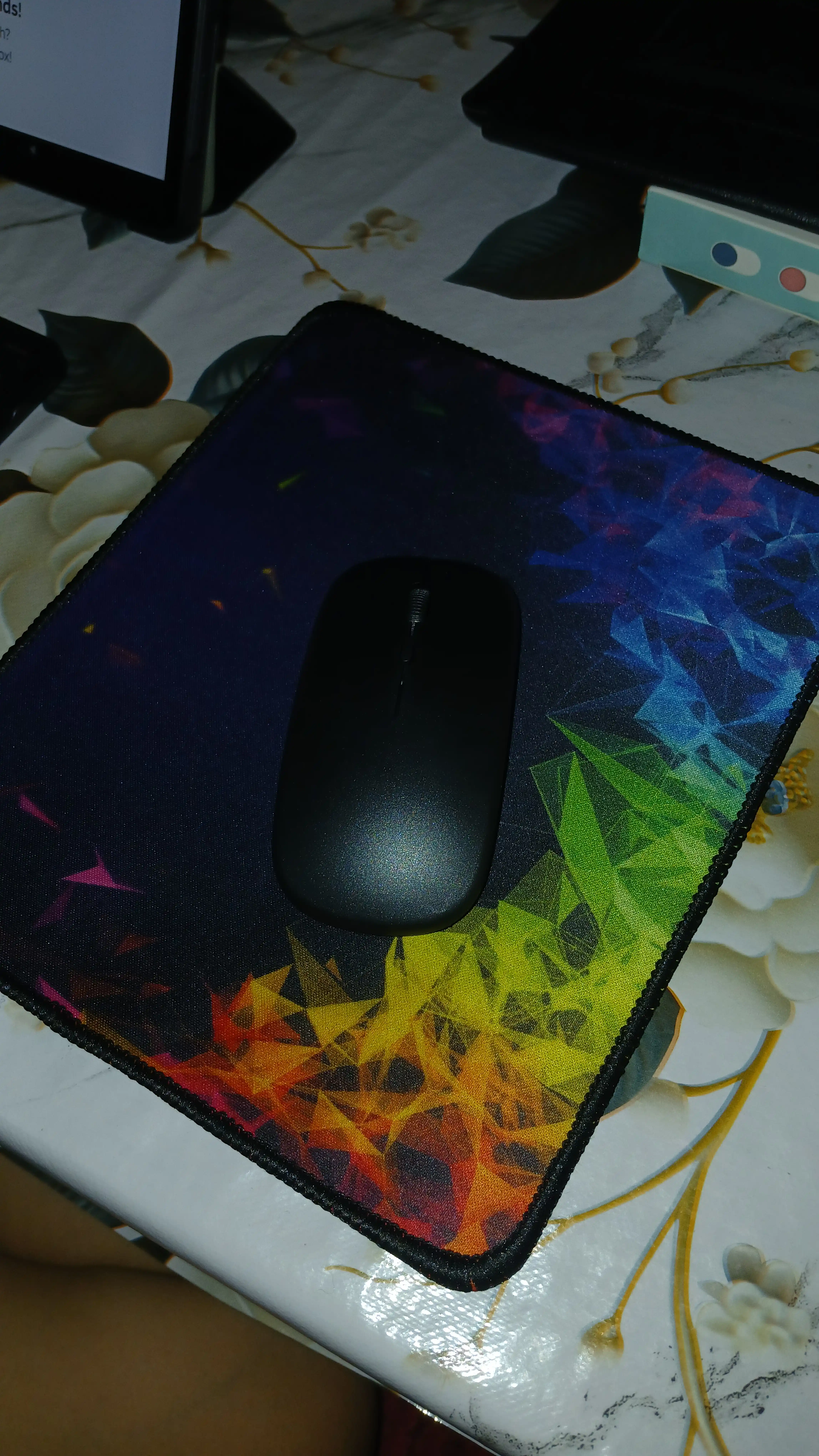 Mouse pad kovrik 21cm x 25cm sirpanmaydigan universal stol uchun aksessuar