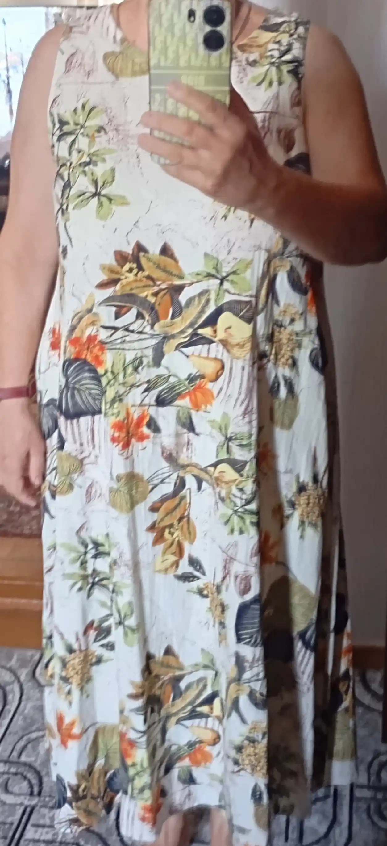 Yozgi  sarafan ayollar uchun, zig‘ir — ELLY FASHION