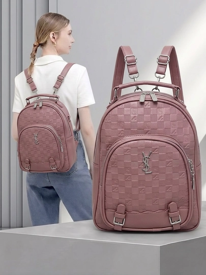 Qizlar uchun universal eko charm maktab ryukzagi o'qish uchun sumka - 