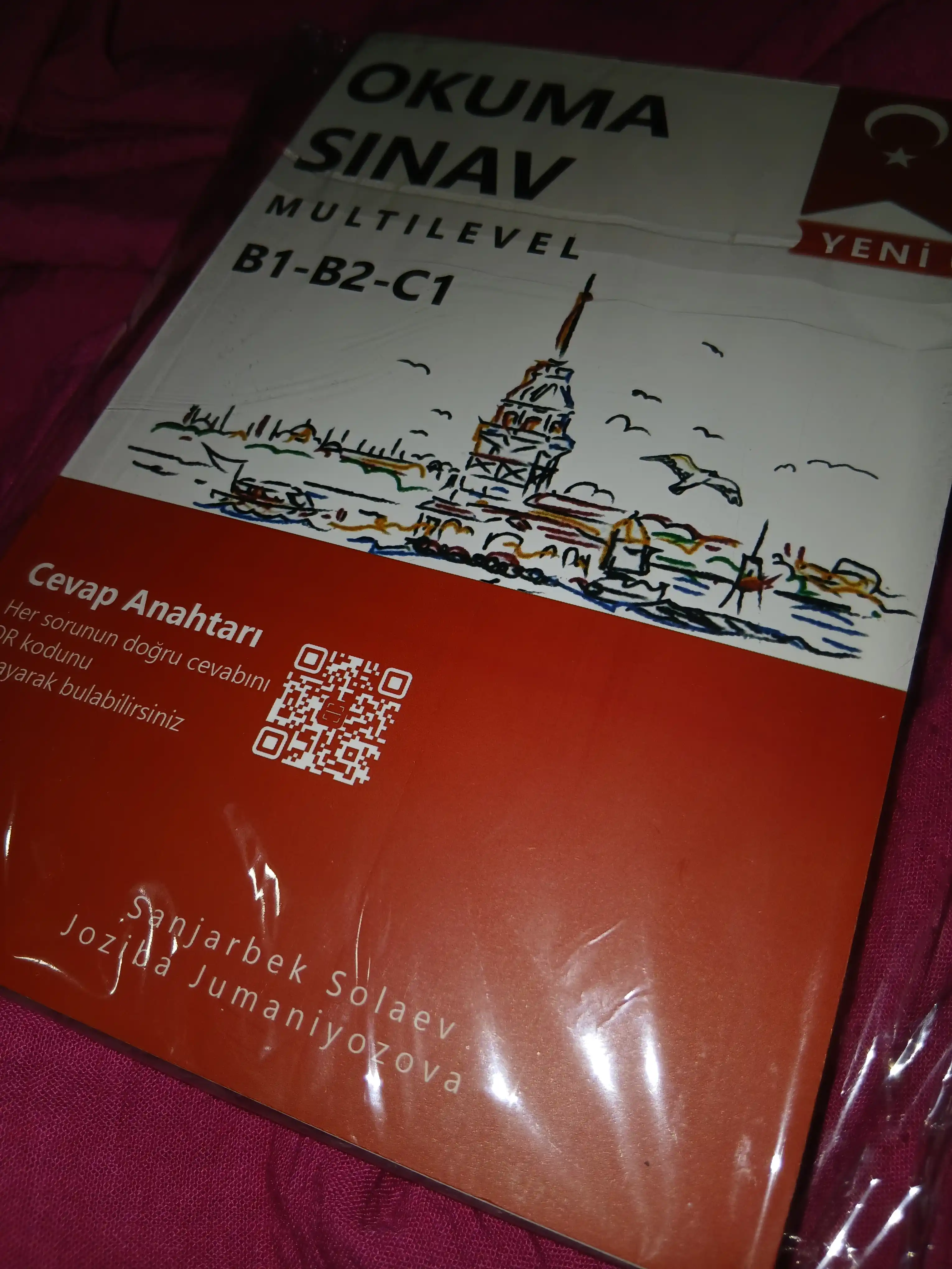 CEFR B1, B2, C1 uchun turk tilidagi Sinav Multilevel, Dinleme, Okuma, Yazma, Konusma kitob