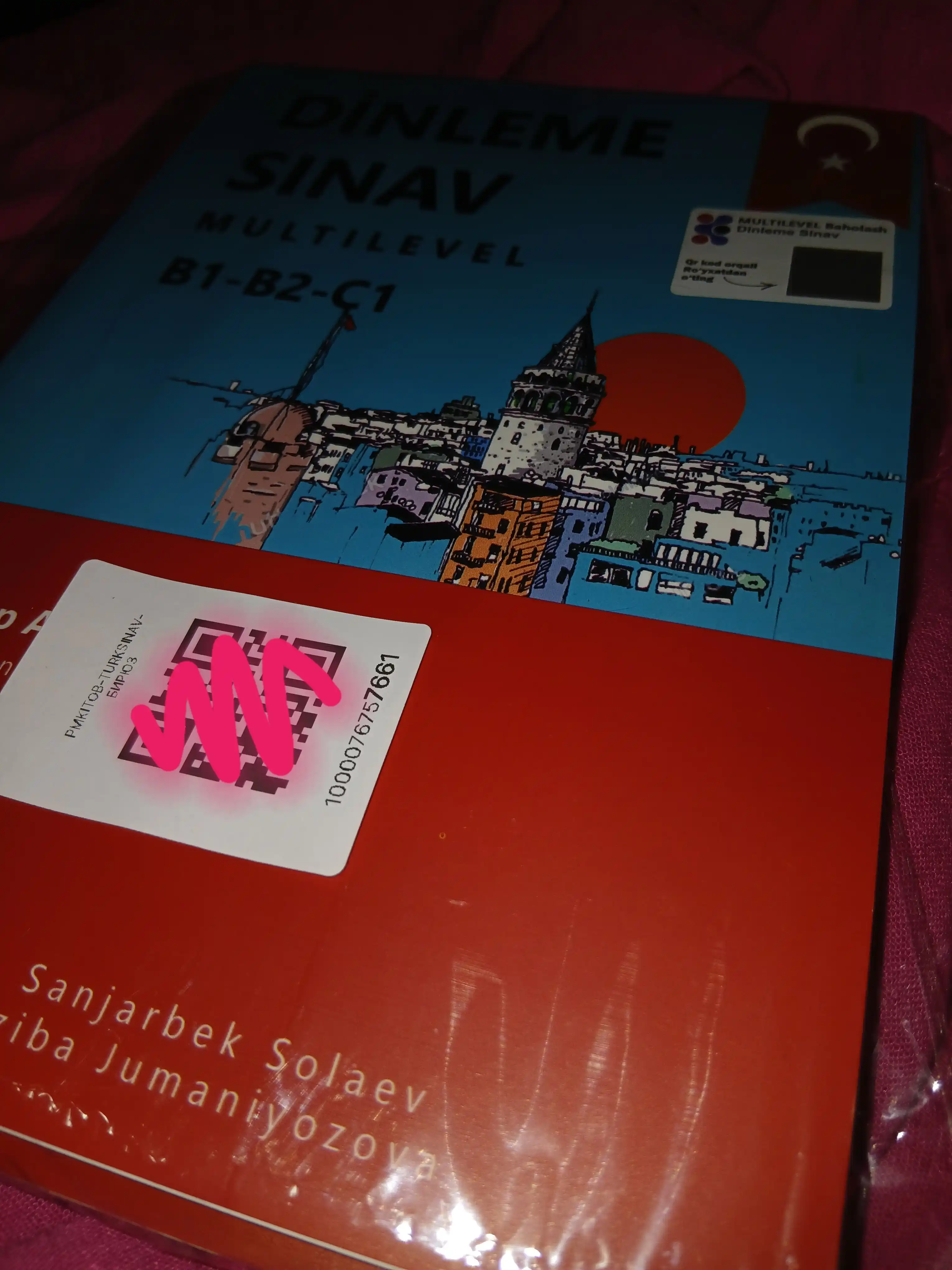 CEFR B1, B2, C1 uchun turk tilidagi Sinav Multilevel, Dinleme, Okuma, Yazma, Konusma kitob