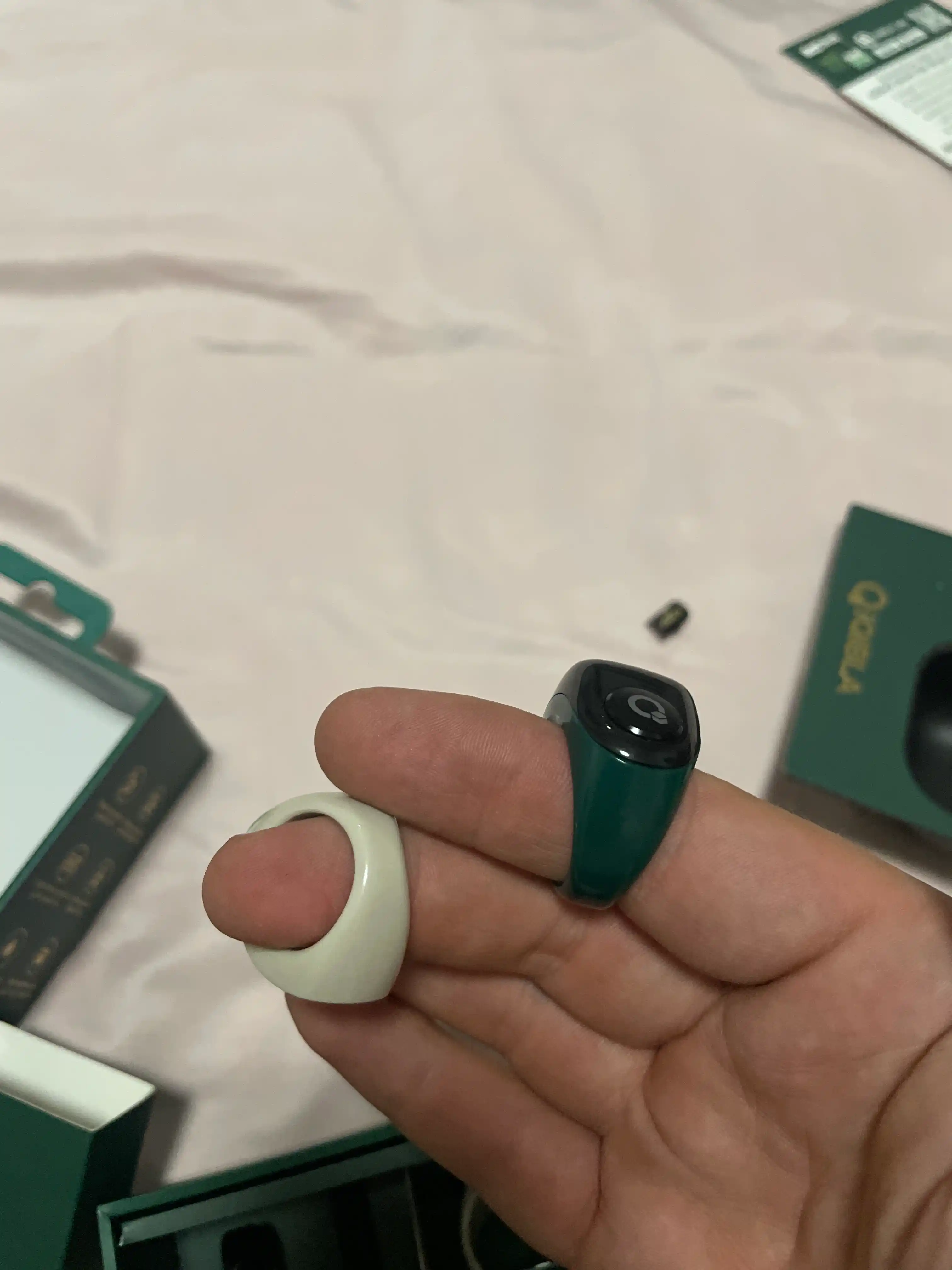 Zikr Ring Jood, смарт кольцо с зарядным кейсом, умный тасбих шагомер, универсальный размер