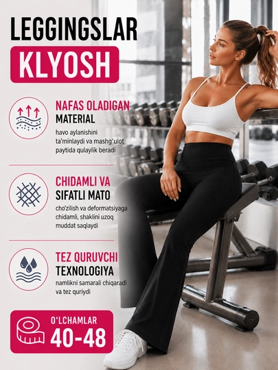 Losinlar ayollar kleshlari,  ayollar shimlari/klassik shimlar, ayollar sport kiyimlari