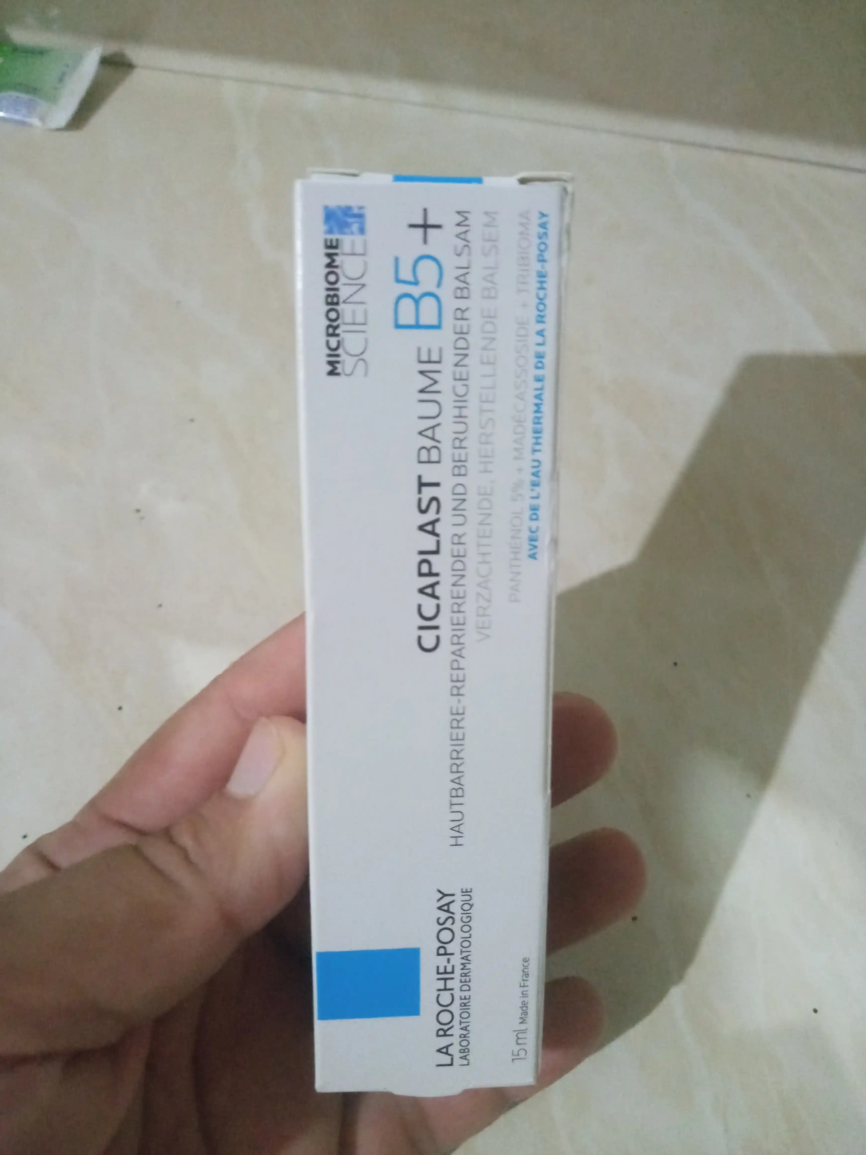 Tinchlantiruvchi ko'p regenerativ balzam LA ROCHE-POSAY CICAPLAST B5+, 15 ml