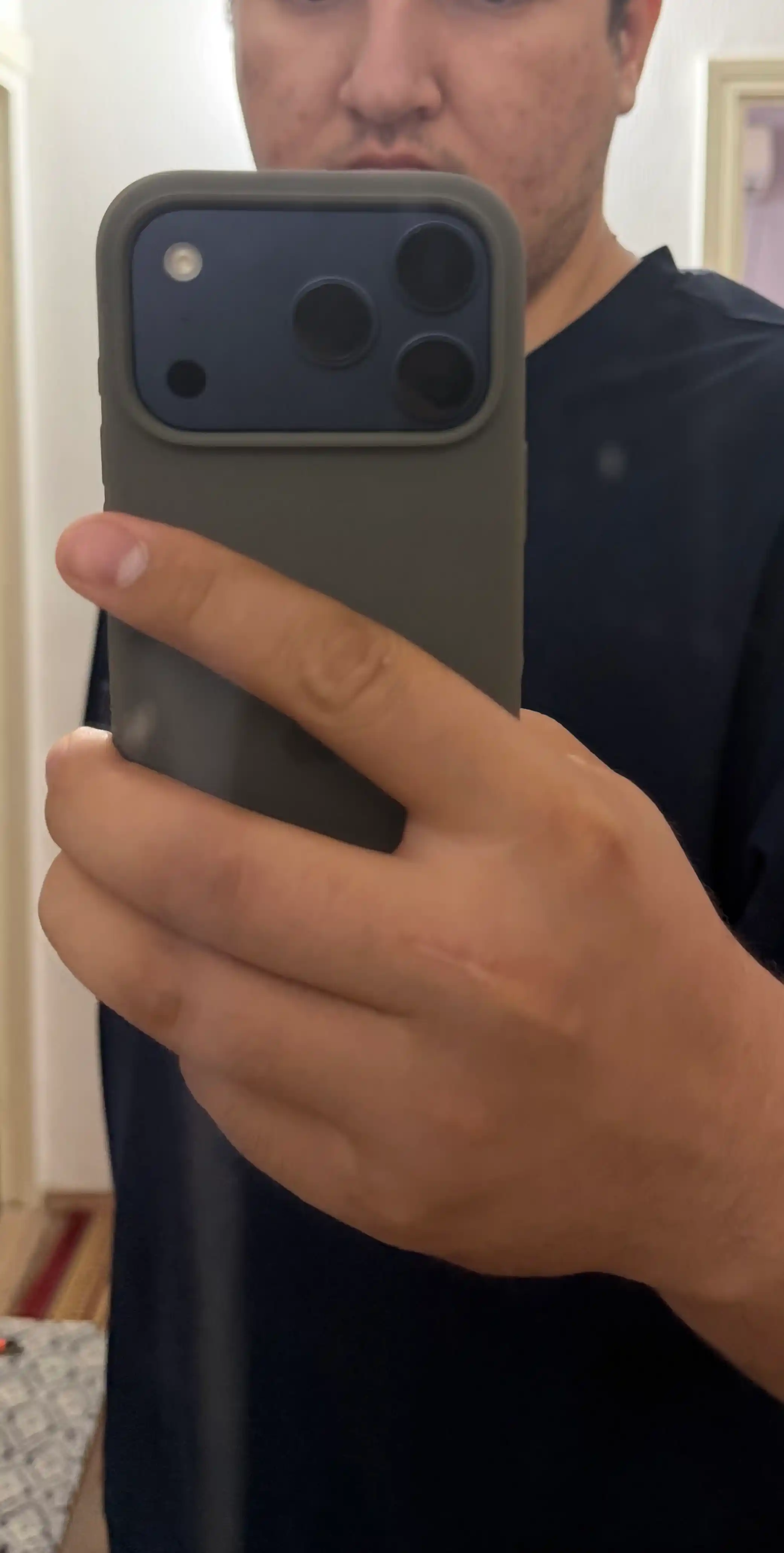 IPhone 11, 12, 13, 14, 15, 16, 17 Pro, Pro max, rangli, silikon g'ilof
