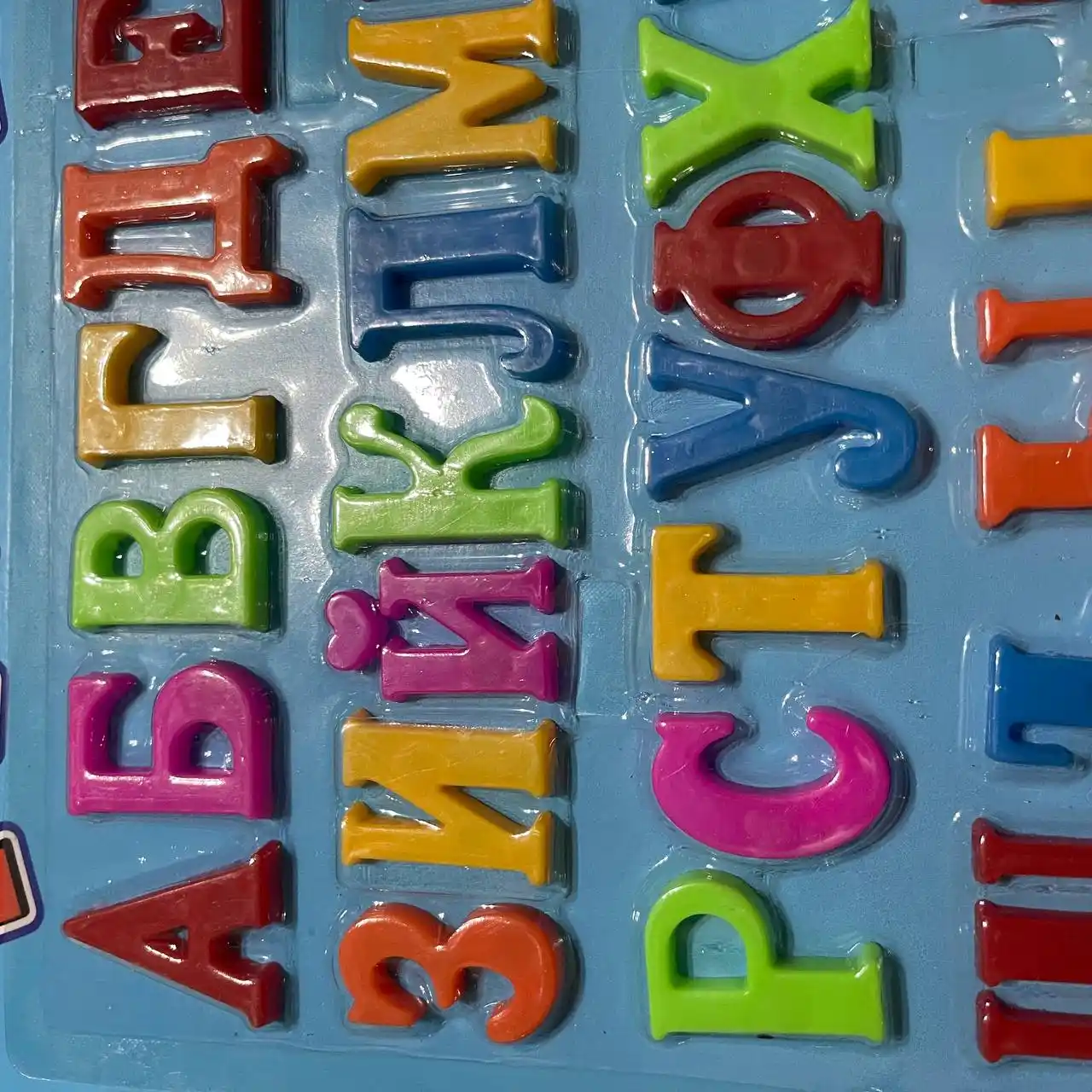 Alifbo magnit harflari 33 ta harf 3 yoshdan katta bolalar uchun