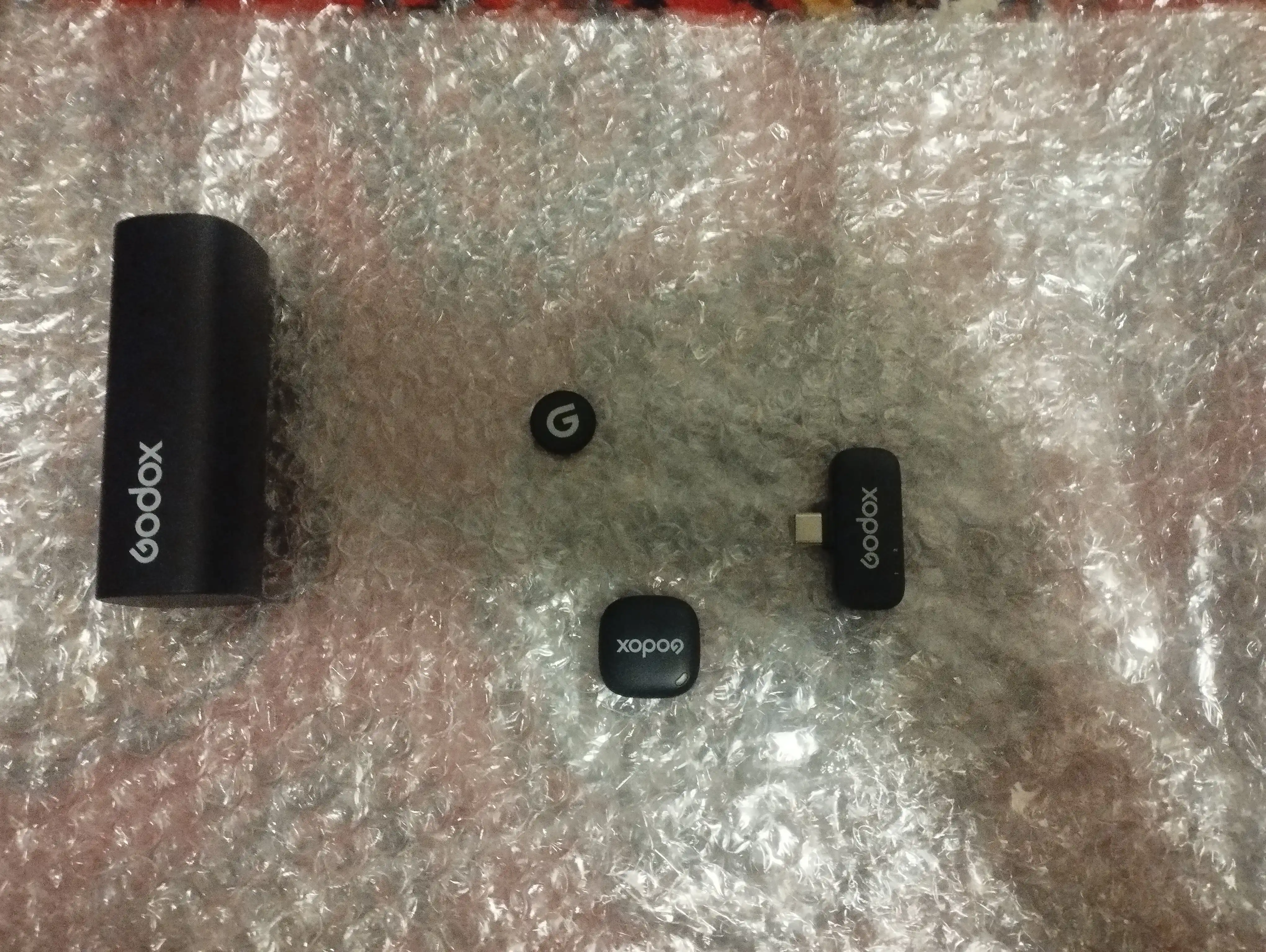 Simsiz mikrofon Tech-X Aura Lite, Godox, 2 qabul qiluvchi iPhone/Android, 360° ovoz