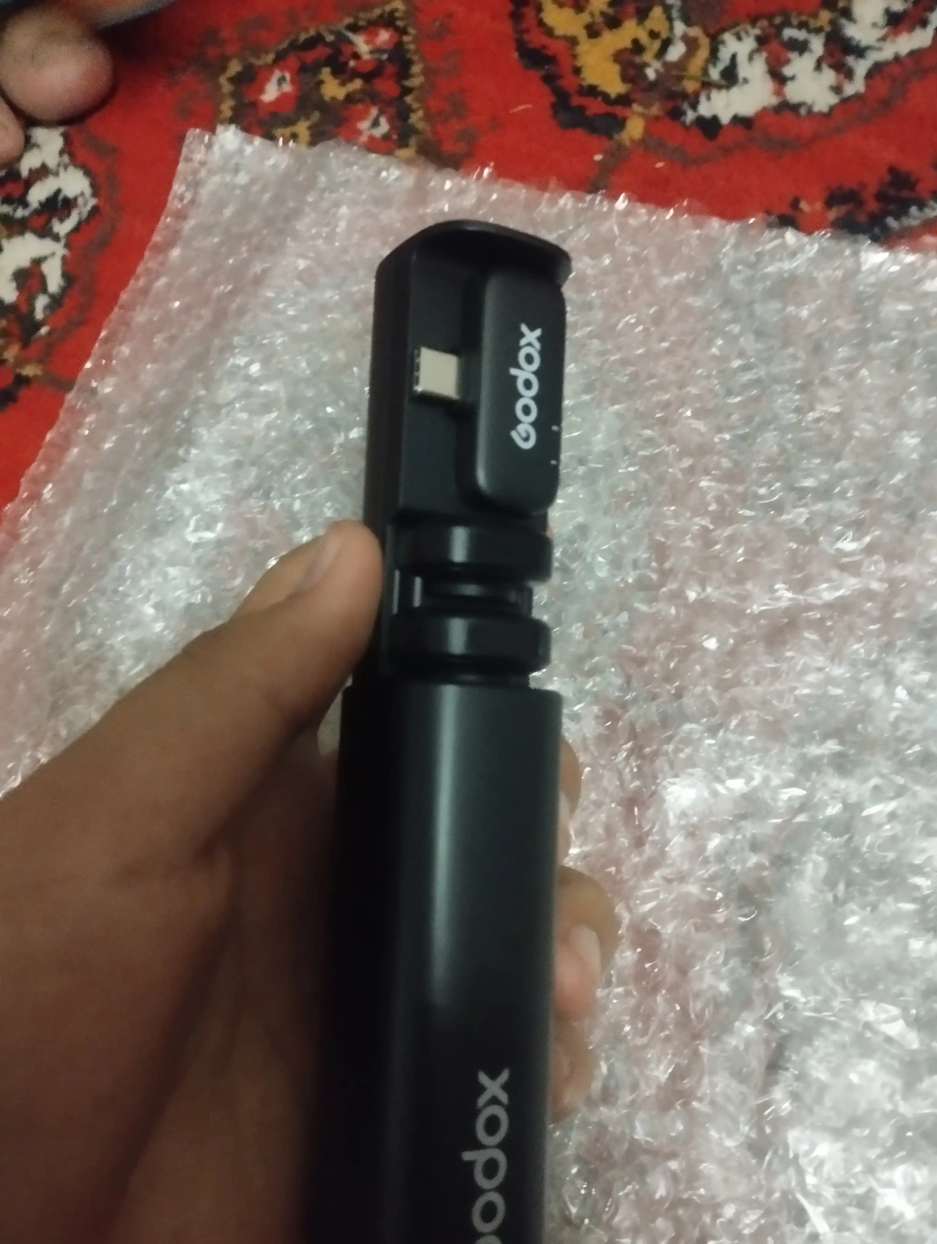 Simsiz mikrofon Tech-X Aura Lite, Godox, 2 qabul qiluvchi iPhone/Android, 360° ovoz