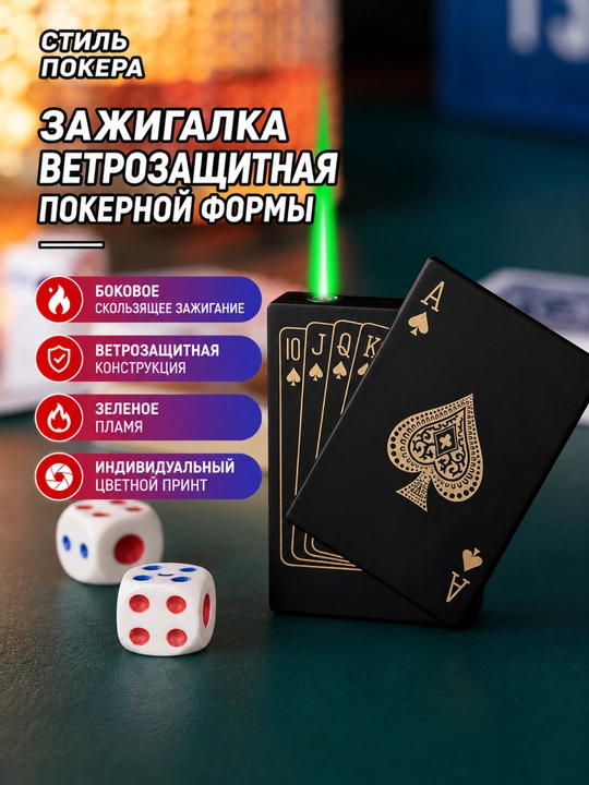 Zajigalkalar karta shaklida turli rangdagi yondirgichlar, yoqilg‘isiz, sovg‘a qutisida - 