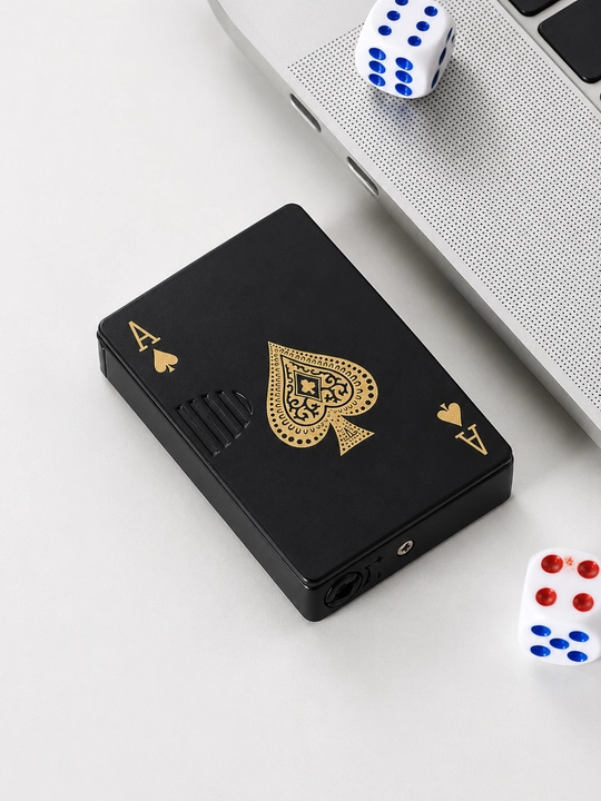 Зажигалки в виде колоды карты типа Zippo разных цветов, без топлива, в подарочной коробки