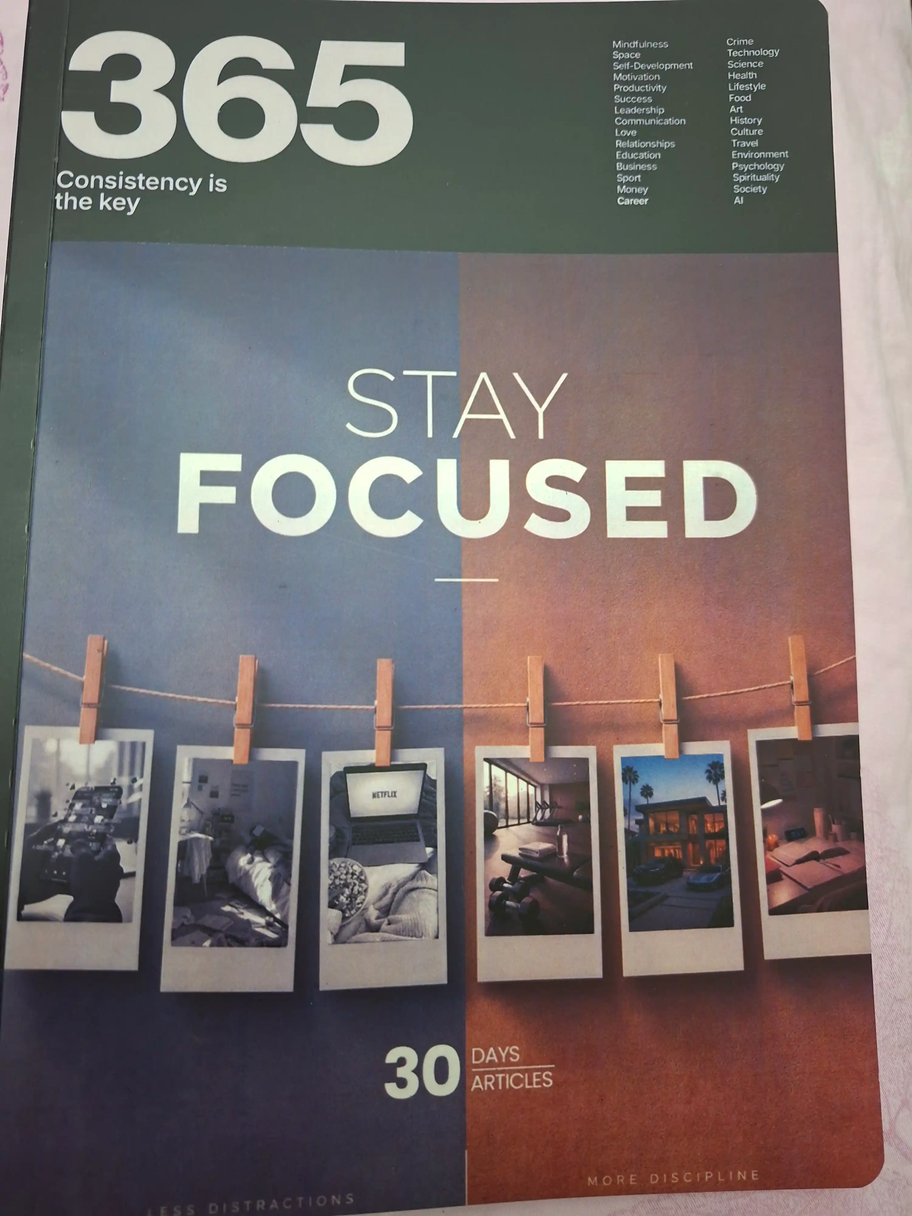 365 Magazine - Stay Focused - ARTICLE BOOK