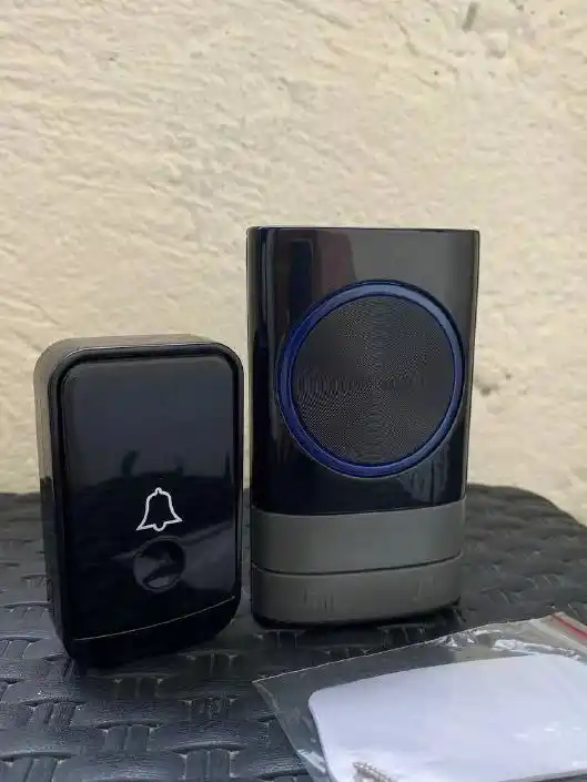 Simsiz eshik jiringlagichi, radio antenna, uy uchun bezak, kabelsiz