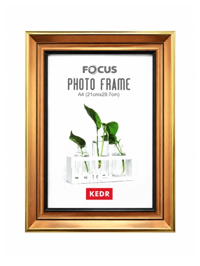 A4 21×29 sm o‘lchamdagi fotosuratlar uchun baget ramka, premium, akril oynali
