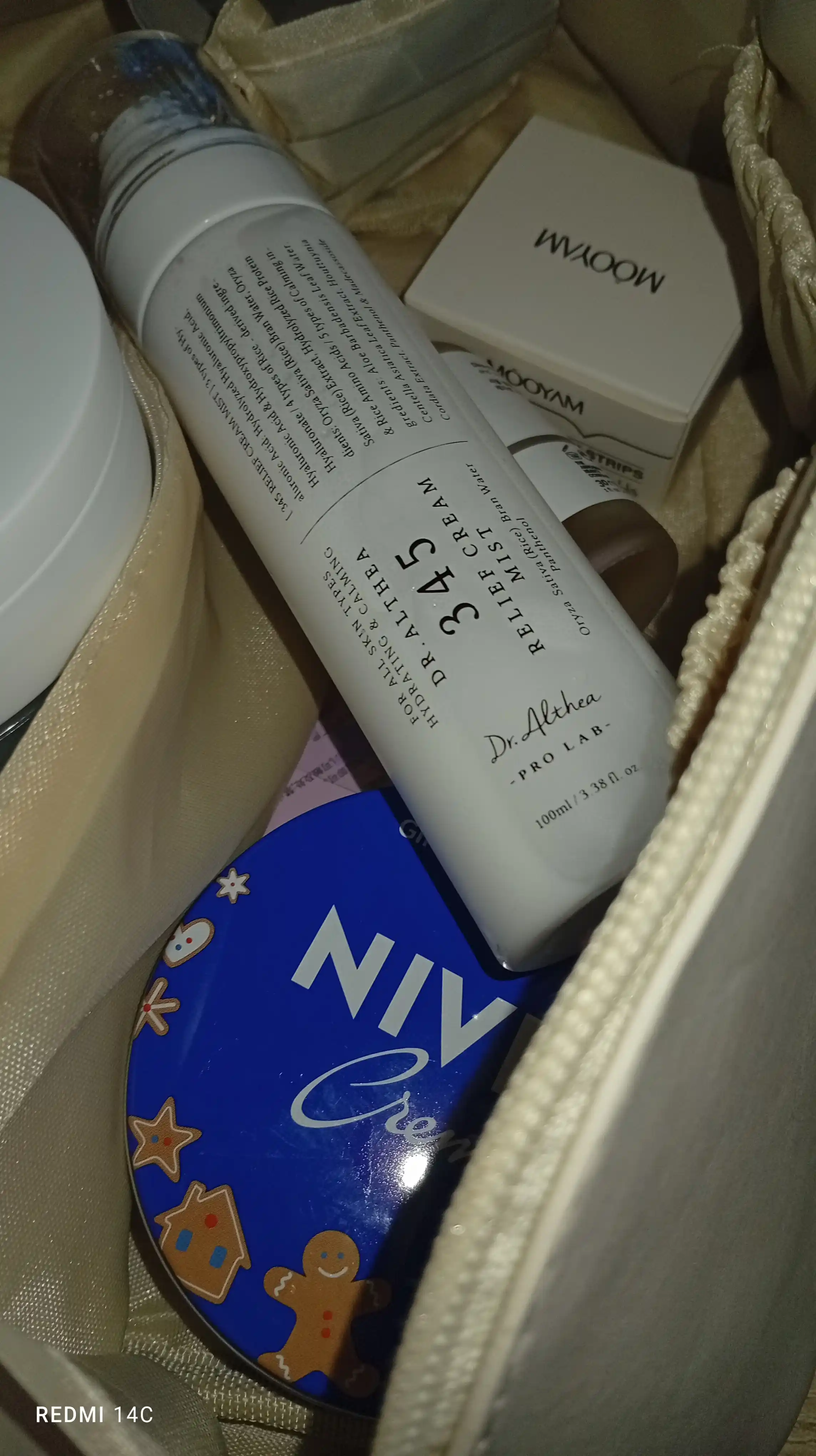 Kosmetik sumkasi, kosmetika uchun organayzer, 4 ta rang