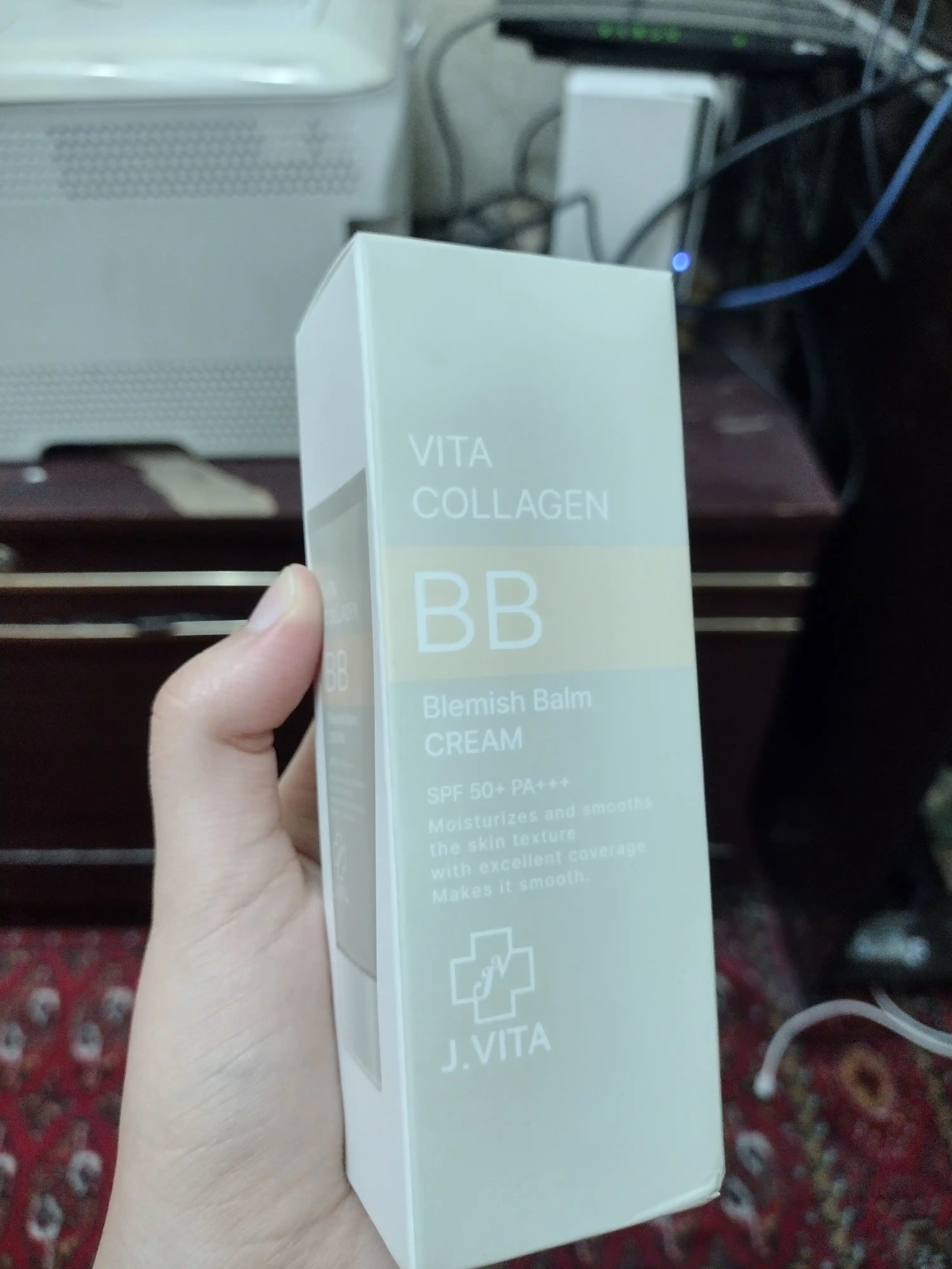J vita, BB krem, tonal krem, kollagen BB cream, SPF 50 krem, yuz uchun krem, makiyaj baza