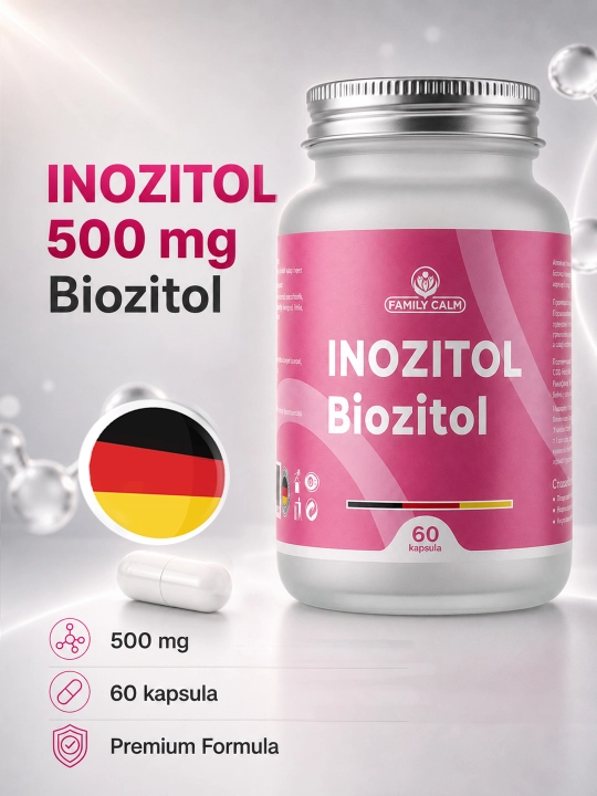 Капсулы инозитола Biozitol 500 мг, 60 капсул