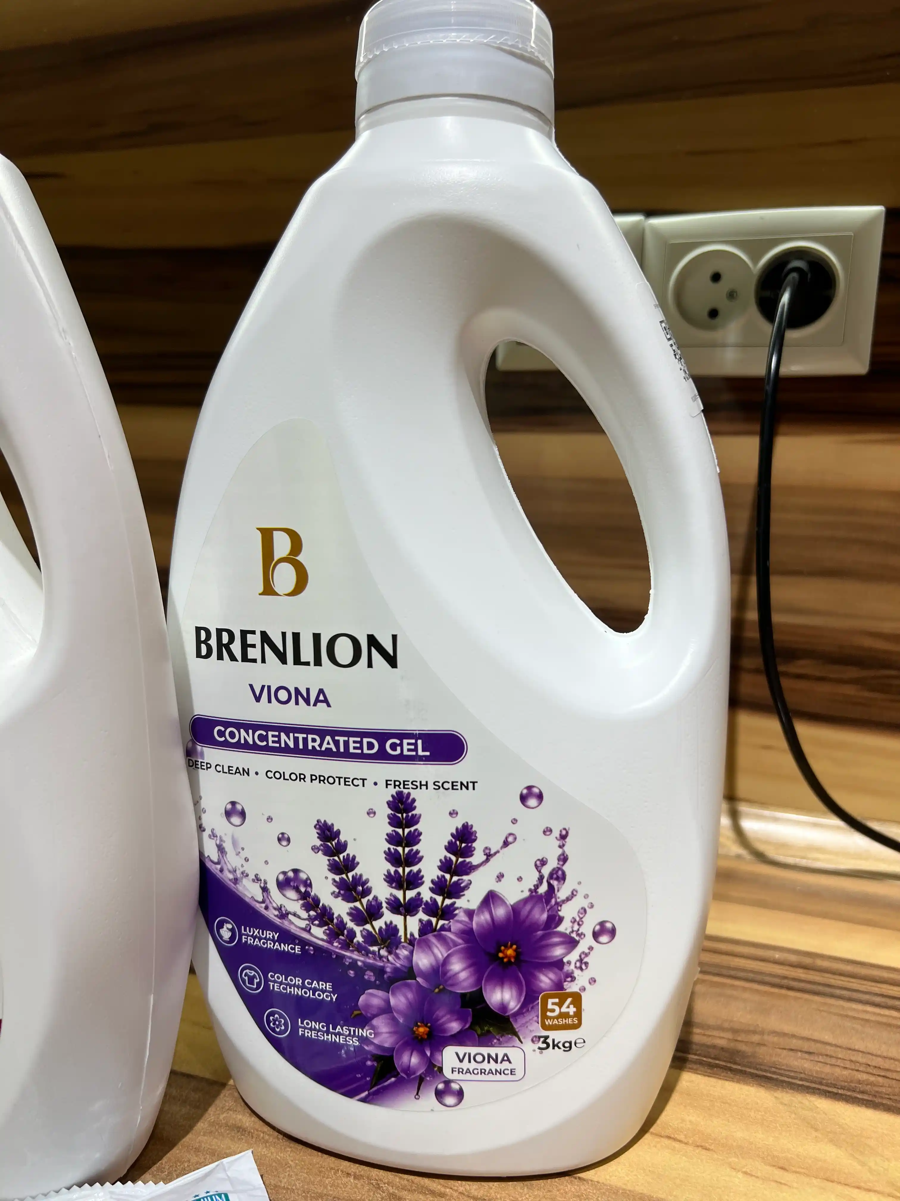 Гель для стирки Brenlion Viona 3 кг, жидкий порошок автомат для белья