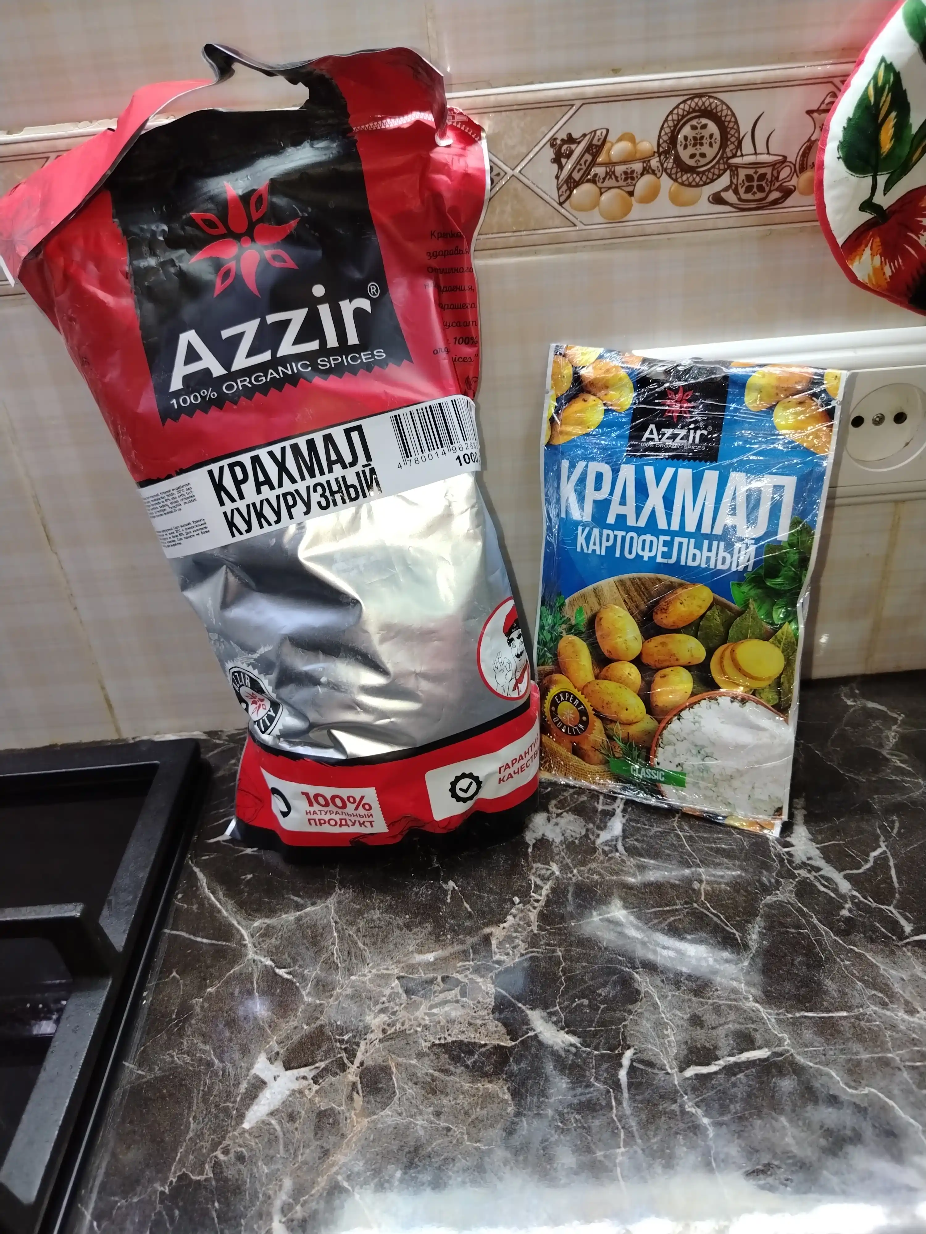 Makkajo'xori kraxmali "Azzir" dan, 150 g