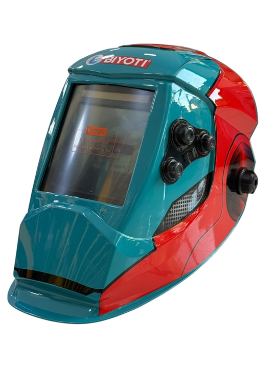 Сварочная маска-хамелеон BIYOTI BYT-WH09, автозатемнение, DIN 5–13
