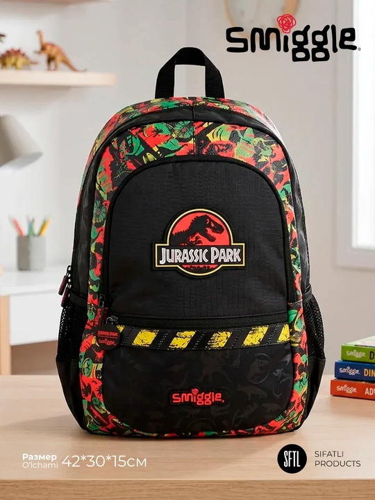 Smiggle ryukzagi - o‘g‘il bolalar va qizlar uchun maktab ryukzagi 42*30sm