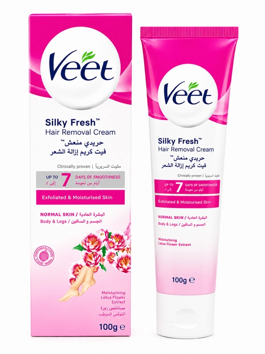 Крем для депиляции, для чувствительной кожи со шпателем в упаковке, Veet, 100 мл
