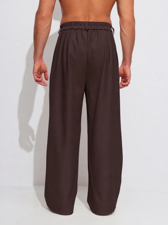 Baggy keng erkaklar shimi, erkin bichimli kyulot, oversize qisqichli ishton, kundalik