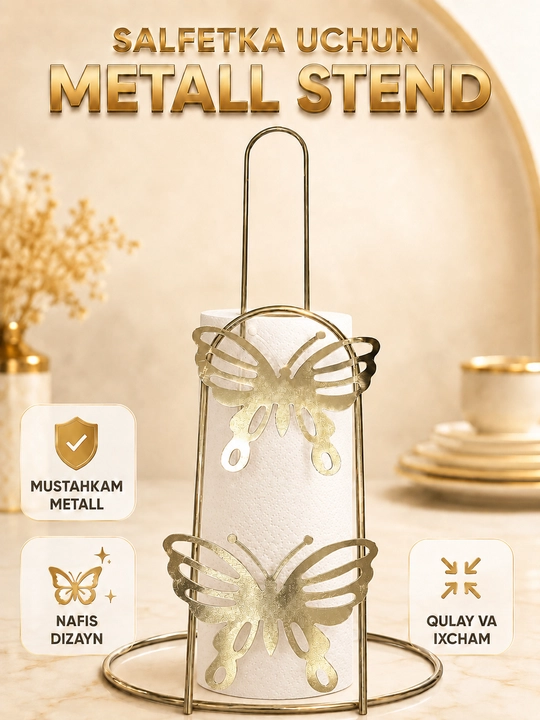 Qog‘oz salfetkalar uchun taglik - 