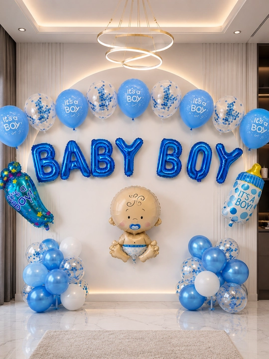 Happy birthday, baby boy, baby girl, I love you, шары для дня рождения, шары - 