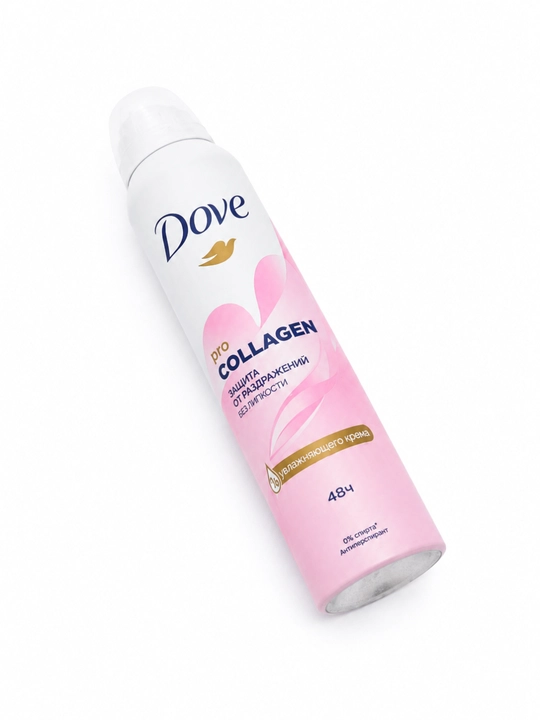 Ayollar uchun antiperspirant-dezodorant spreyi Dove, terlashga qarshi himoya 48soat, 250ml