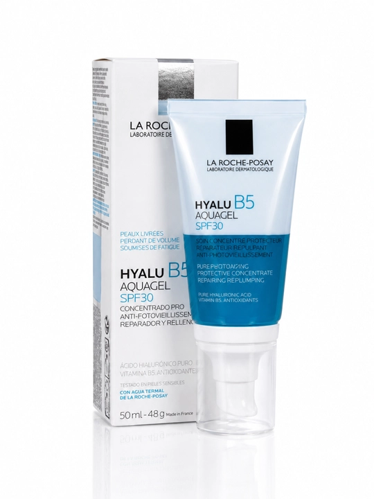 Hyalu B5 Aquagel SPF30 50 ml — yuz uchun namlantiruvchi gel